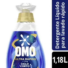 OMO - Detergente Líquido Odour Ciclo Corto Omo 1.18 lt