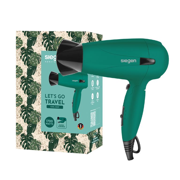 Secador De Pelo Let'S Go Travel Tourmalina Ion Sg-3012C67