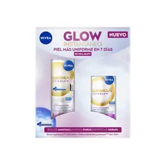 NIVEA - Pack Serum Luminous Skin Glow Nivea 2 un