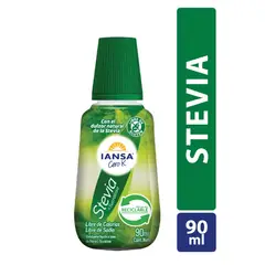 IANSA CERO K - Endulzante Líquido Stevia + Sucralosa Iansa Cero K 90 ml