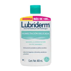 LUBRIDERM - Crema Humectación Delicada Piel Sensible Lubriderm 400 ml