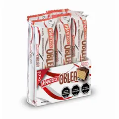 MANTECOL - Pack Galleta Oblea Mantecol 6 Un 6 x 27 g