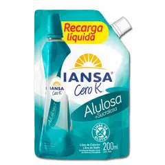 IANSA CERO K - Endulzante Líquido Alulosa + Sucralosa Recarga Iansa Cero K 200 ml
