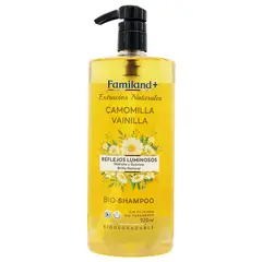 FAMILAND - Shampoo Reflejos Luminosos Manzanilla Vainilla Familand 920 ml