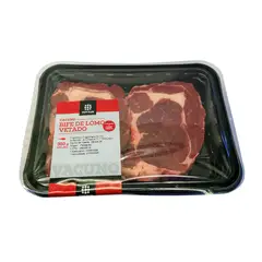 TOTTUS - Bife de Lomo Vetado Vacuno Cat-V Bandeja Tottus 350 g