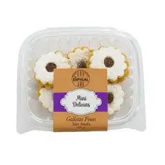 EL ESPIGAL - Galletas Mini Delicias Sabor Vainilla El Espigal 160 gr