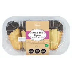 EL ESPIGAL - Galletas Finas Rizadas Punta Chocolate El Espingal 150 gr