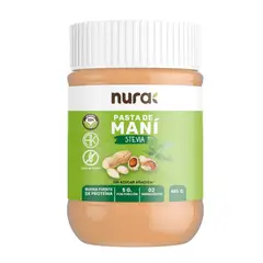 NURA - Pasta de Maní Stevia Sin Azúcar Nura 485 g