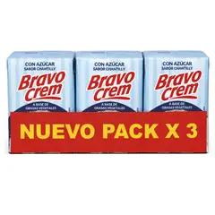 BRAVO - Pack Crema Dulce Bravo Crem 3 x 200 gr