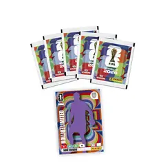 PANINI - BLISTER 5 SOBRES1CARTA EDL MUNDIAL FIFA