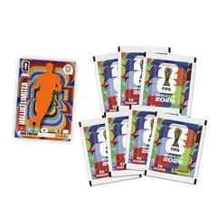 PANINI - BLISTER 7 SOBRES1CARTA EDL MUNDIAL FIFA