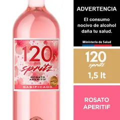 120 - Cóctel de Vino 120 Spritz Rosato Aperitif 6° 1.5 L