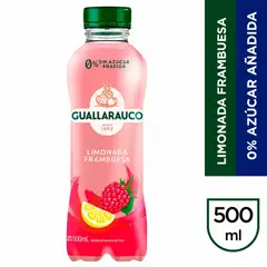 GUALLARAUCO - Limonada Frambuesa Sin Azúcar Guallarauco 500 ml