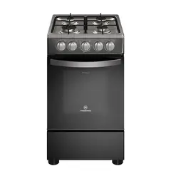 MADEMSA - Cocina Gas 4 Platos Fm4Ip Negra Mademsa