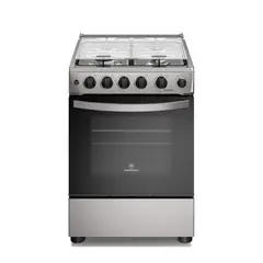 MADEMSA - Cocina Gas 4 Platos Fm4Psc Inox Mademsa