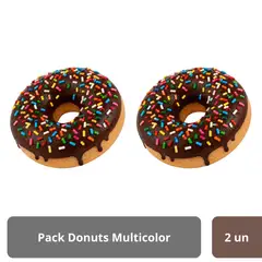TOTTUS - Pack Donuts Chocolate Multicolor 90 gr Tottus 2 un