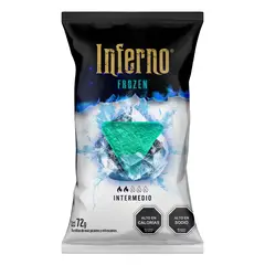 INFERNO - Snack Tortillas de Maíz Frozen Inferno 72 gr