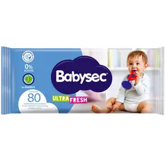 BABYSEC - Toallitas Húmedas Ultra Fresh Babysec 80 un