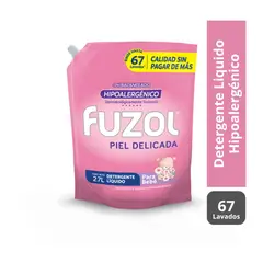 FUZOL - Detergente Líquido Hipoalergénico Piel Delicada Fuzol 2.7 lt