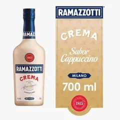 RAMAZZOTTI - Licor Crema Sabor Cappuccino Ramazzotti 17° 700 ml