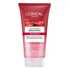 LOREAL - Gel de Limpieza Renovador Revitalift Laser Loreal 150 ml