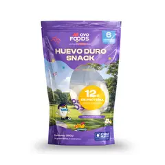 OVOFOODS - Huevos Duros Snack Ovofoods 6 un