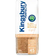 KINGSBURY - Pan de Molde Integral Light Kingsbury 580 gr