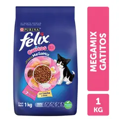 FELIX - Alimento para Gatitos Megamix Felix 1 Kg