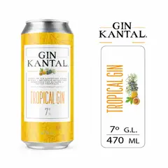 KANTAL - Cóctel Tropical Gin Kantal Lata 7° 470 ml