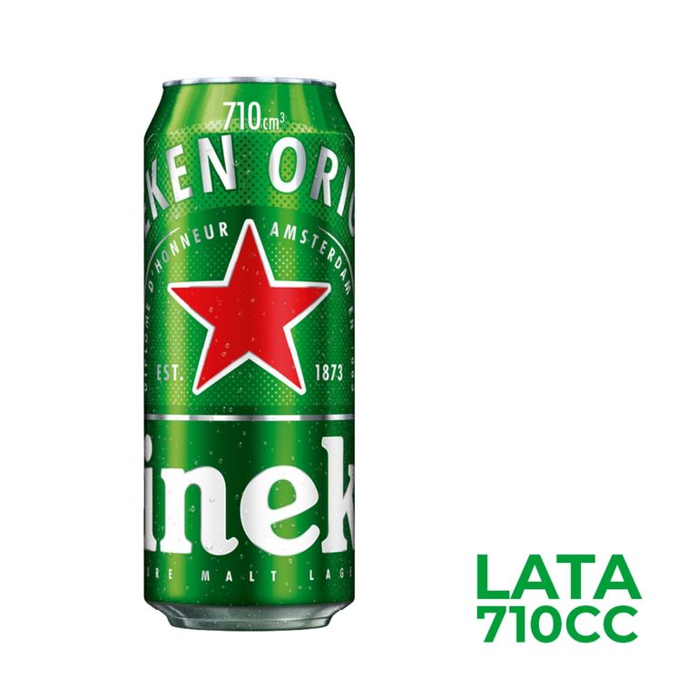 Cerveza Heineken Lager Lata 5 710 ml