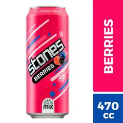 STONES - Cerveza Berries Stones Lata 2.5° 470 ml