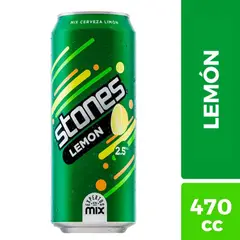 STONES - Cerveza Lemon Stones Lata 2.5° 470 ml