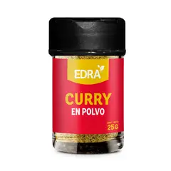 EDRA - Curry en Polvo Frasco Edra 25 gr