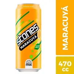 STONES - Cerveza Maracuyá Stones Lata 2.5° 470 ml