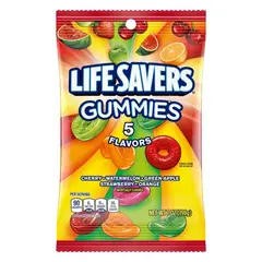 LIFE SAVERS - Gomitas 5 Sabores Life Savers 198 gr
