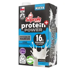 SOPROLE - Leche Semidescremada Natural Protein Power Soprole 1 lt