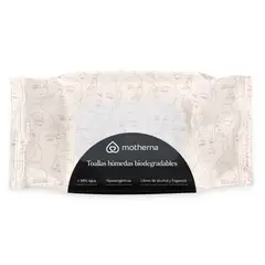 MOTHERNA - Toallitas Húmedas Biodegradables Diseño Mujer Motherna 60 un