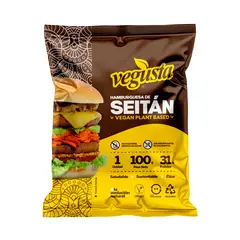 VEGUSTA - Hamburguesa Vegetal Seitán Vegusta 100 gr