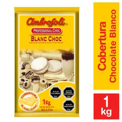 AMBROSOLI - Cobertura de Chocolate Blanco Ambrosoli 1 Kg