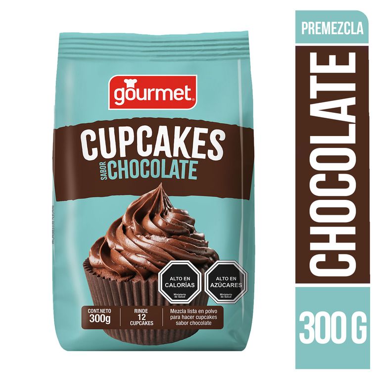 Premezcla para Cupcakes Chocolate Gourmet 300 gr