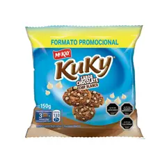 KUKY - Galleta Kuky Sabor Chocolate y Chips Blancos Mckay 150 Gr