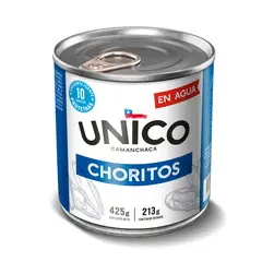 UNICO - Choritos en Agua Unico 425 gr