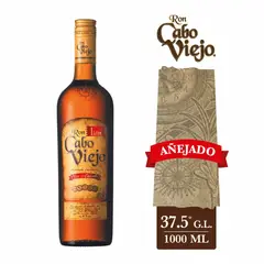 CABO VIEJO - Ron Cabo Viejo Añejado 37.5° 1 lt