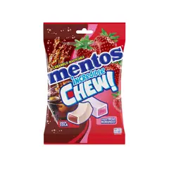 MENTOS - Masticables Mentos Incredible Chew Cola y Frutilla 140 gr