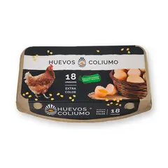 COLIUMO - Huevos de Color Extra Coliumo 18 un