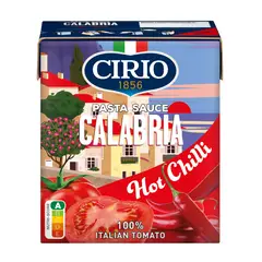 CIRIO - Salsa de Tomate Calabria Hot Chilli Cirio 340 gr
